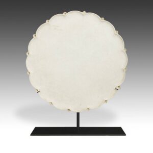 Indian Lotus-Form Platter, Based