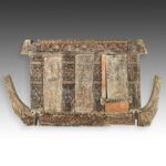Indian Water Spout Depicting Nandi, India