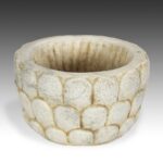 Chinese Bench with Rattan Inset Top, China
