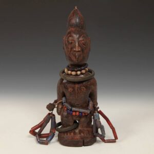 Yoruba Male Ibeji or 'Twins' Figure