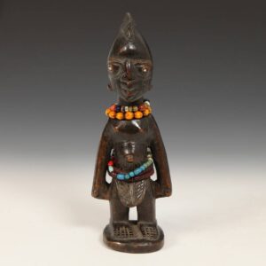 Yoruba Male Ibeji or 'Twins' Figure