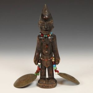 Yoruba Male Ibeji or 'Twins' Figure