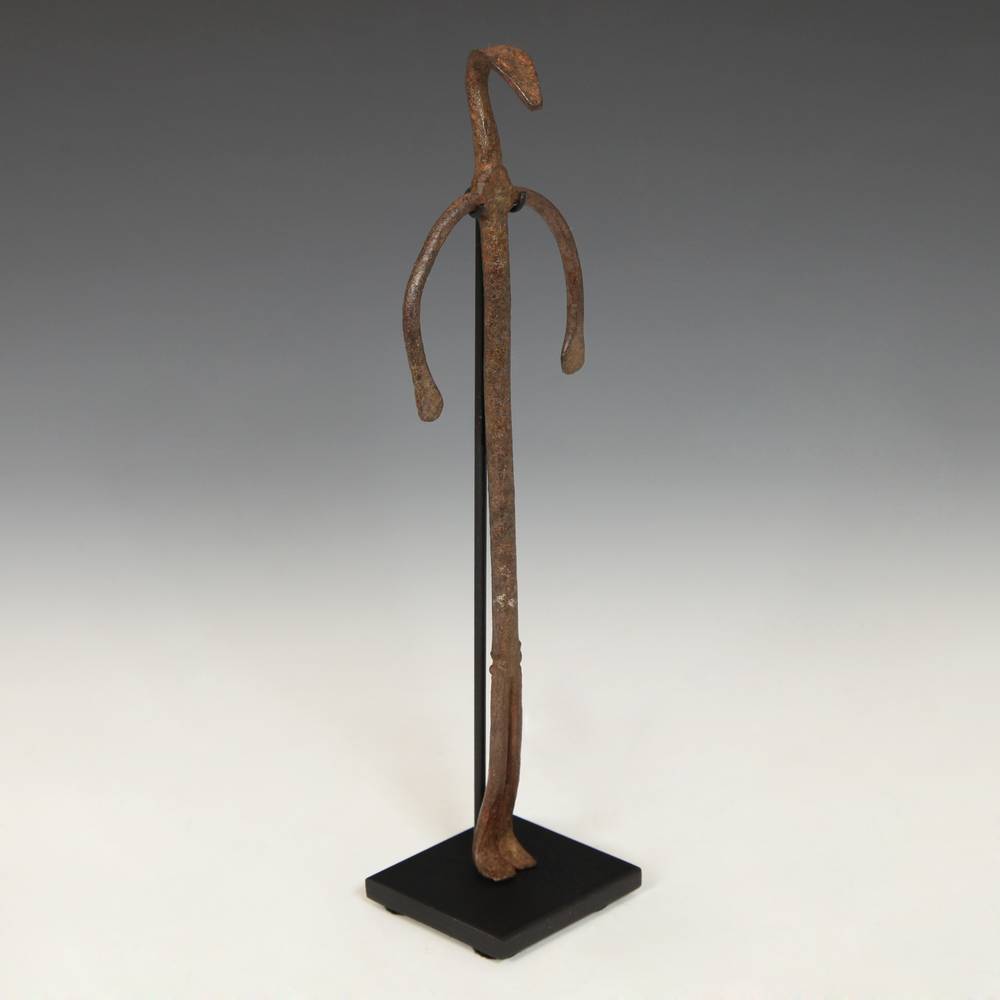 Lobi Iron Standing Figure, Based - Image 2