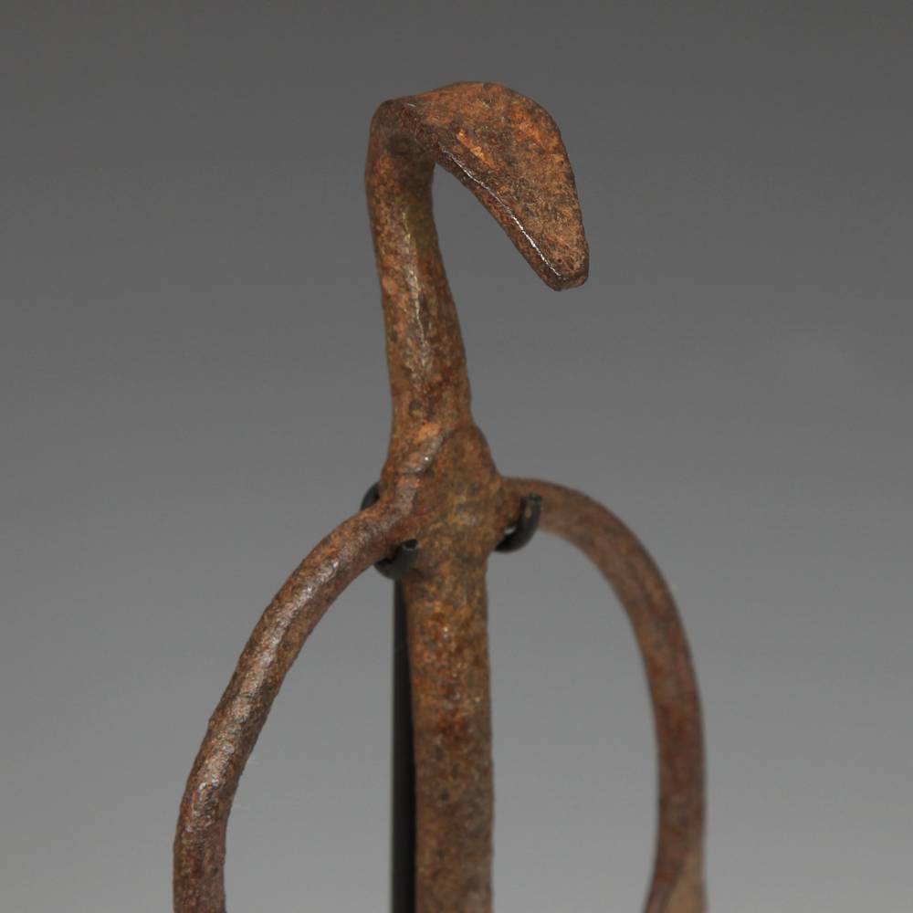 Lobi Iron Standing Figure, Based - Image 5