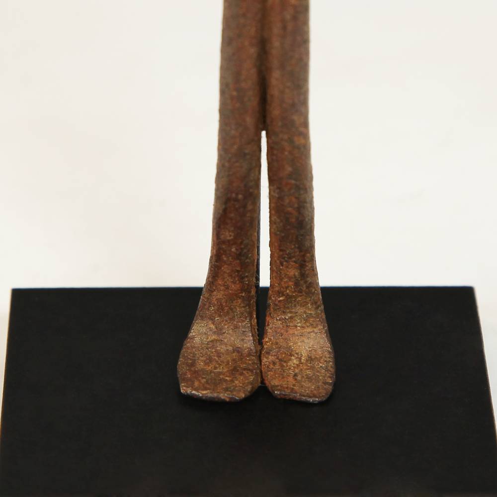 Lobi Iron Standing Figure, Based - Image 8