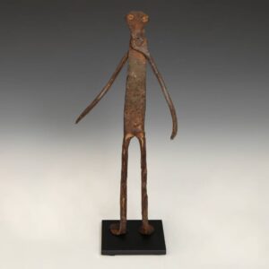Bambara Iron Standing Figure, Based