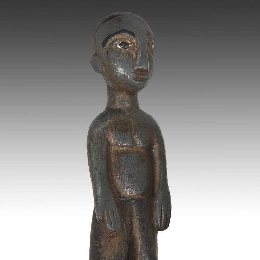 Ashanti Linguist's Staff Depicting a Couple, Based - Image 7