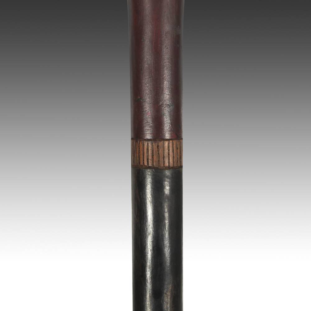 Ashanti Linguist's Staff Depicting a Couple, Based - Image 9