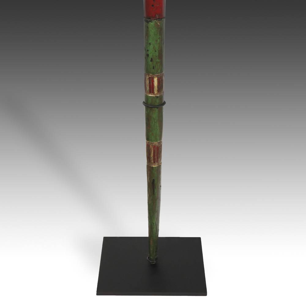 Ashanti Linguist's Staff Depicting a Couple, Based - Image 11