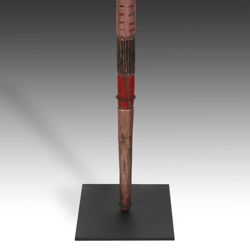 Ashanti Linguist's Staff Depicting a Leopard with an Animal in Mouth, Based - Image 9