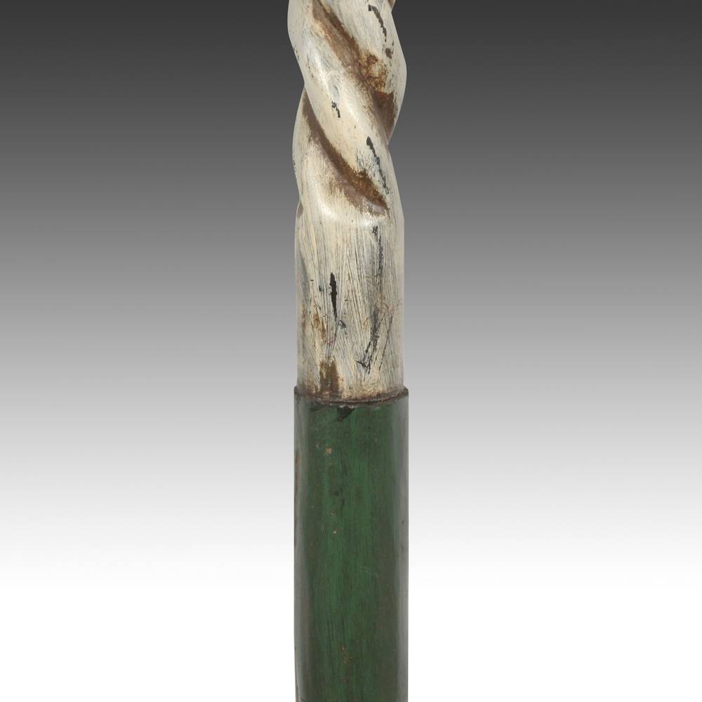 Ashanti Linguist's Staff Depicting a Seated Mother with Two Children, Based - Image 10