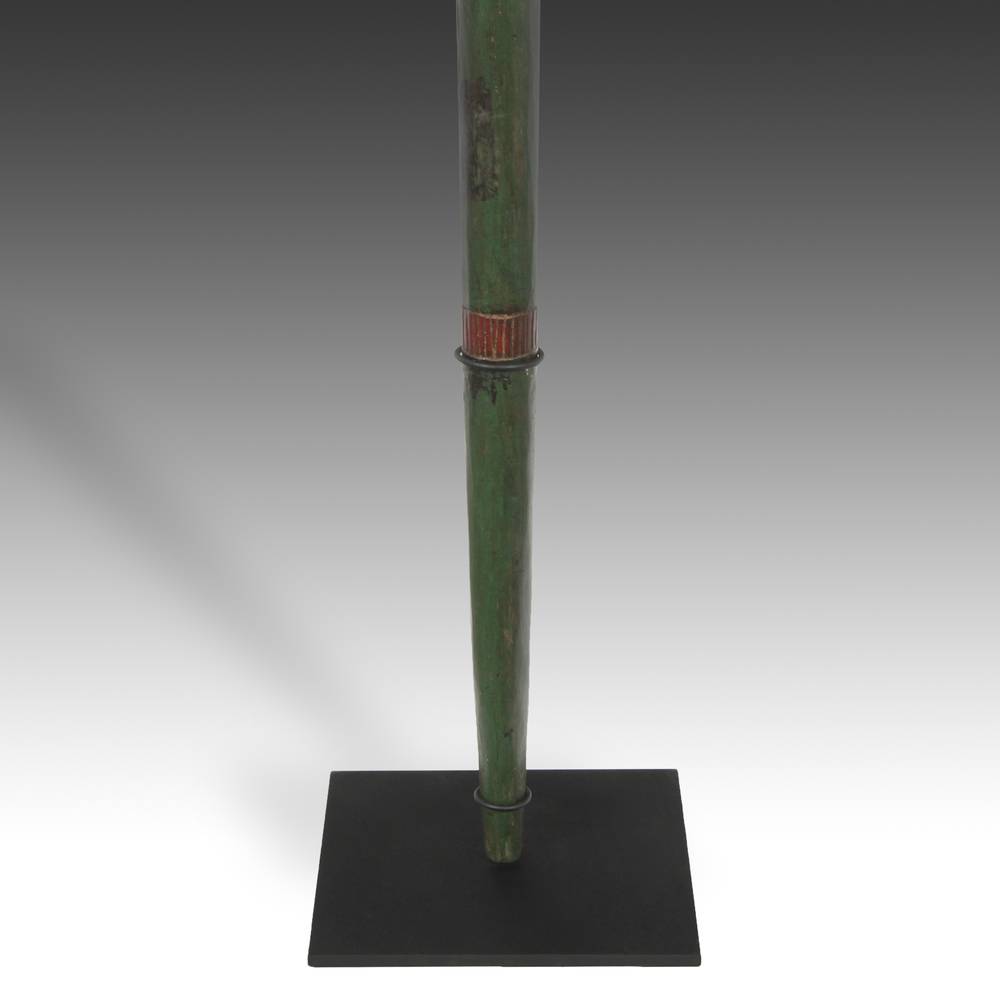 Ashanti Linguist's Staff Depicting a Seated Mother with Two Children, Based - Image 11