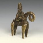 Kotoko Bronze Equestrian Figure, Kotoko Peoples, Chad