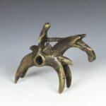 Dogon Bronze Equestrian Figure, Dogon Peoples, Mali