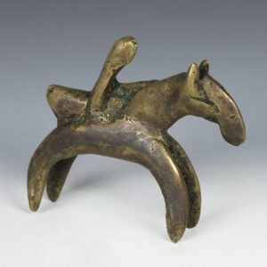 Kotoko Stylized Equestrian Figure