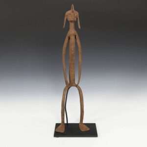 Mumuye Iron Standing Figure, Based