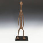 Mumuye Iron Standing Figure, Based, Mumuye Peoples, Nigeria