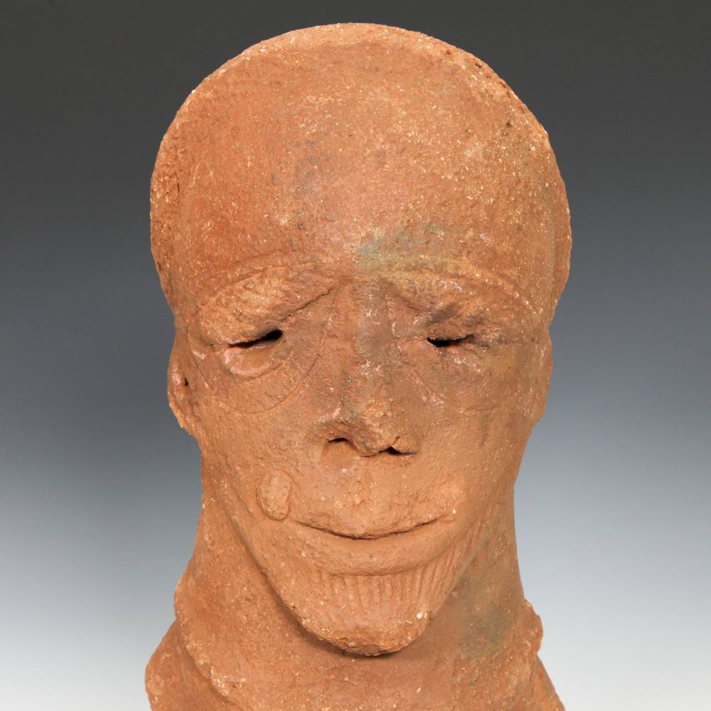 Sokoto Bust of a Bearded Male, Based - Image 5