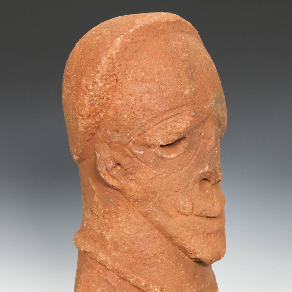 Sokoto Bust of a Bearded Male, Based - Image 6