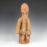 Bura Figurative Vessel Top, Based, Bura People, Niger