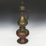 Indian Shell-Form Offering Bowl with Entwined Elephant Motif, India