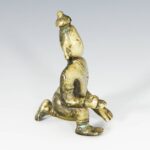 Indian Temple Fragment with Monkey Motif, Based, India