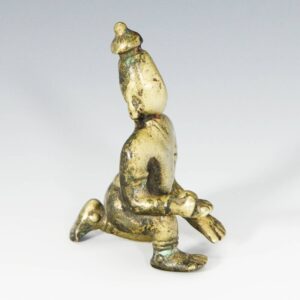 Indian Miniature Figure of Crawling Baby Krishna