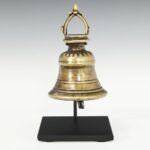 Nepalese Bronze Temple Bell, Based, Nepal