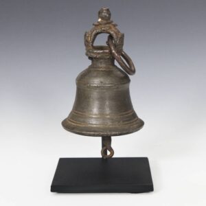 Nepalese Bronze Temple Bell, Based