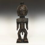 Ashanti Linguist's Staff Depicting Bird and Cannon, Ashanti Peoples, Ghana
