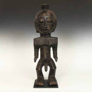 Chokwe Standing Male Figure, Based