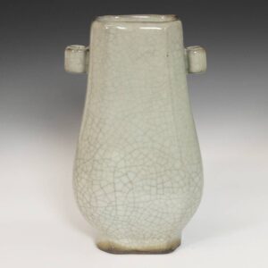 Chinese Octagonal Guan Form Vase