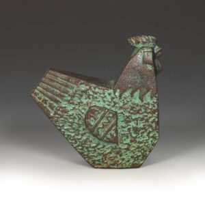 Japanese Figure Depicting Rooster