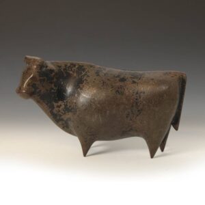 Japanese Figure Depicting Cow