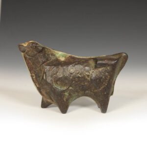 Japanese Figure Depicting Cow