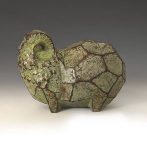 Japanese Figure Depicting Ram