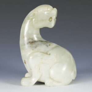 Chinese Jade Figure of a Dragon