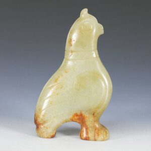 Chinese Toggle Depicting a Pheasant / Quail