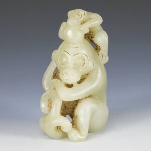 Chinese Figure of Two Monkeys