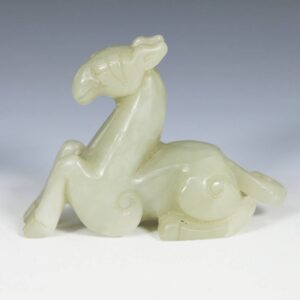 Chinese Jade Figure of a Deer