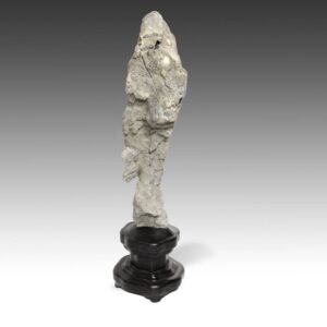 Chinese Scholar's Rock on Rosewood Base