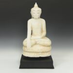 Burmese Seated Buddha Depicting Bhumisparsha Mudra, Burma