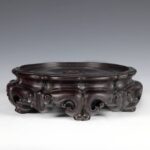 Indian Lotus-Form Platter, Based, India