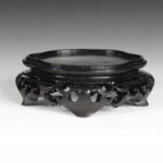 Chinese Square Lobed Bowl, China