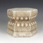 Indian Tikka Container, on Footed Plinth, India