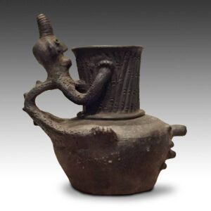 Azande Ceramic Ceremonial Pot