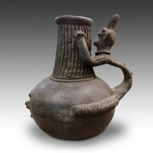 Azande Terra Cotta Ceremonial Pot