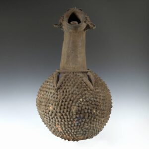 Mambila Ceramic Figurative Vessel