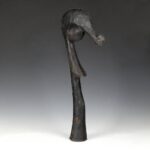 Mossi Lidded Vessel with Snake Motif, Mossi Peoples, Burkina Faso
