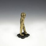 Kotoko Bronze Standing Figure, Kotoko Peoples, Chad